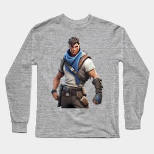 Video game fighter Long Sleeve T-Shirt